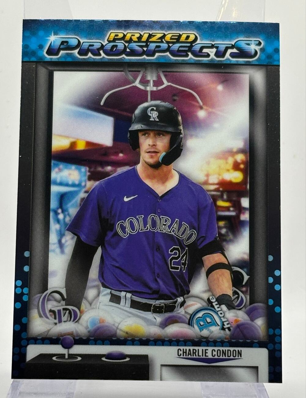 2025 Bowman Draft Charlie Condon Prized Prospects #PP-20 Colorado Rockies